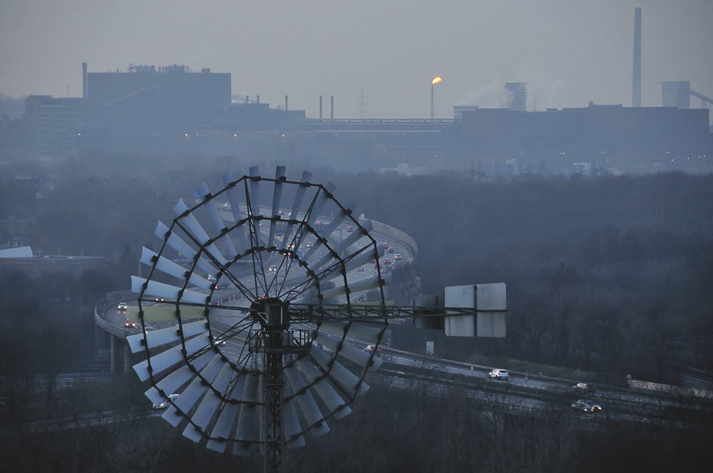 Blick vom Landschaftspark DU-Nord