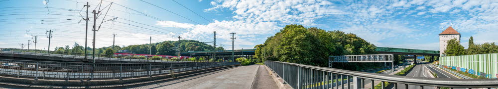 Brckenlandschaft Duisburg