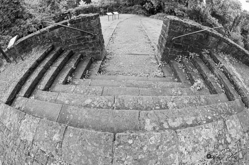 Mlheim - Kloster Saarn, Treppe