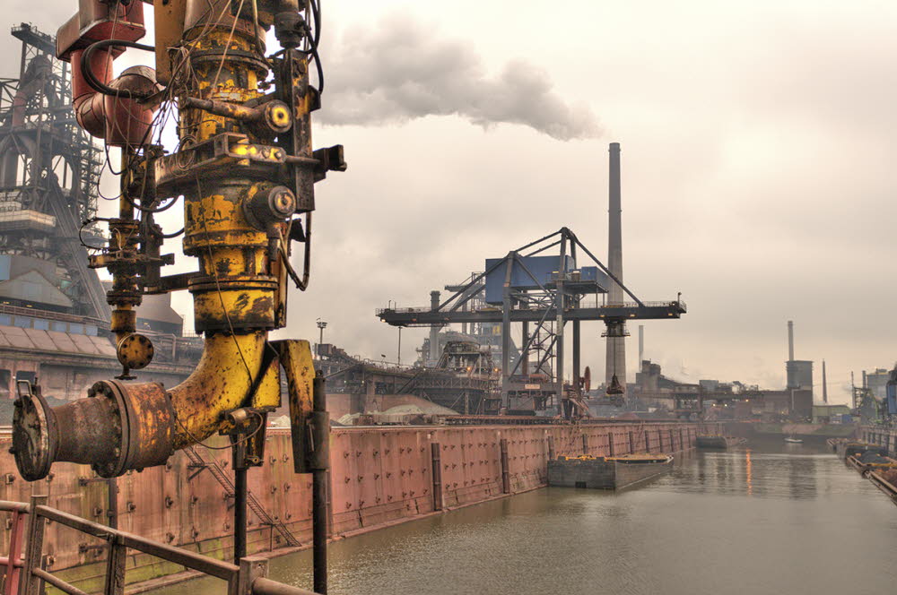 Rheinhafen Httenwerk Krupp Mannesmann, Duisburg